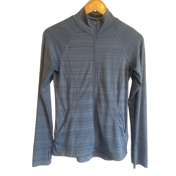 Athleta Pacifica Illume UPF Full Zip Jacket XS Light Blue - Picture 2 of 9